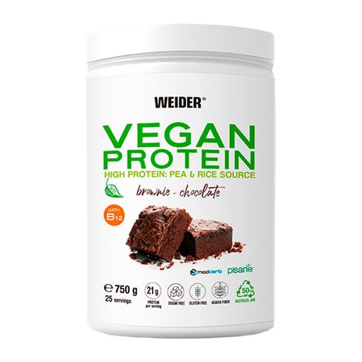 Weider Vegan Protein Brownie Chocolate 750 g