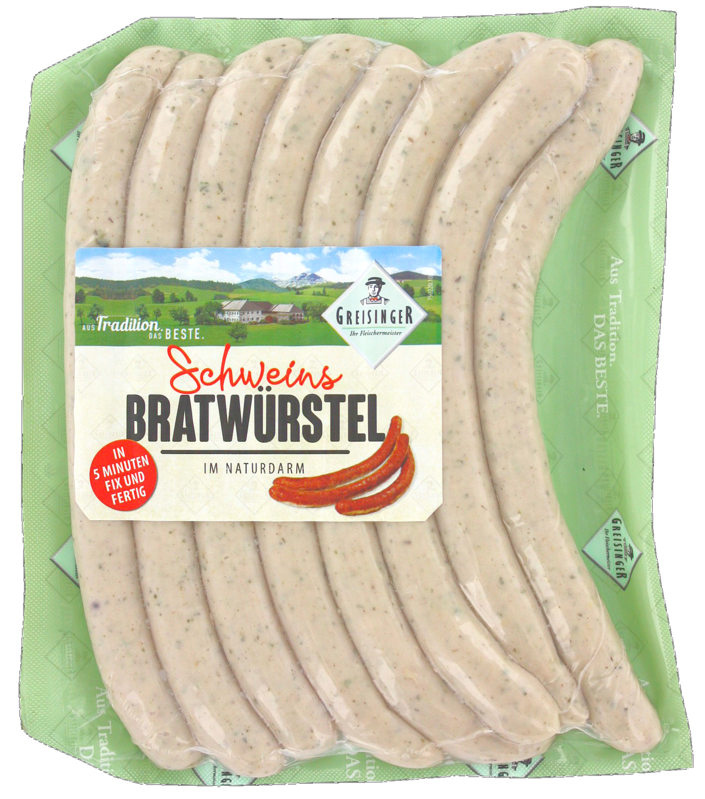 Greisinger Thn Bratwurst 400 g
